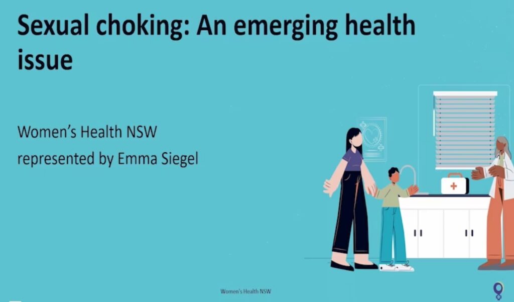 Sexual Choking - An health emerging Isse